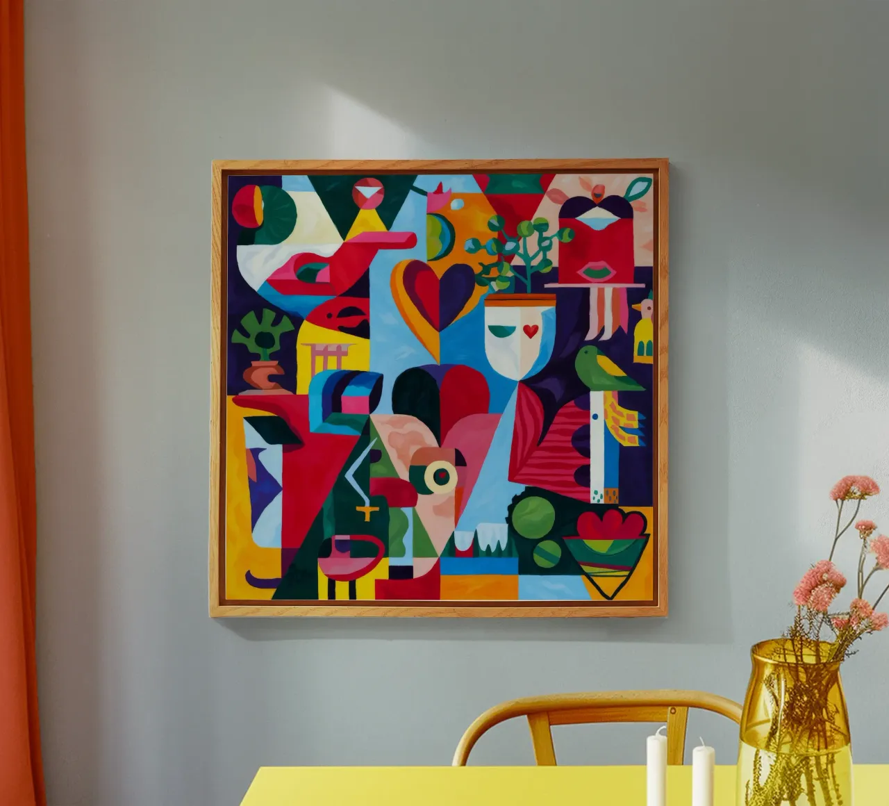 Armonia geometrica grezza plexiglass da Monarco Virtuoso