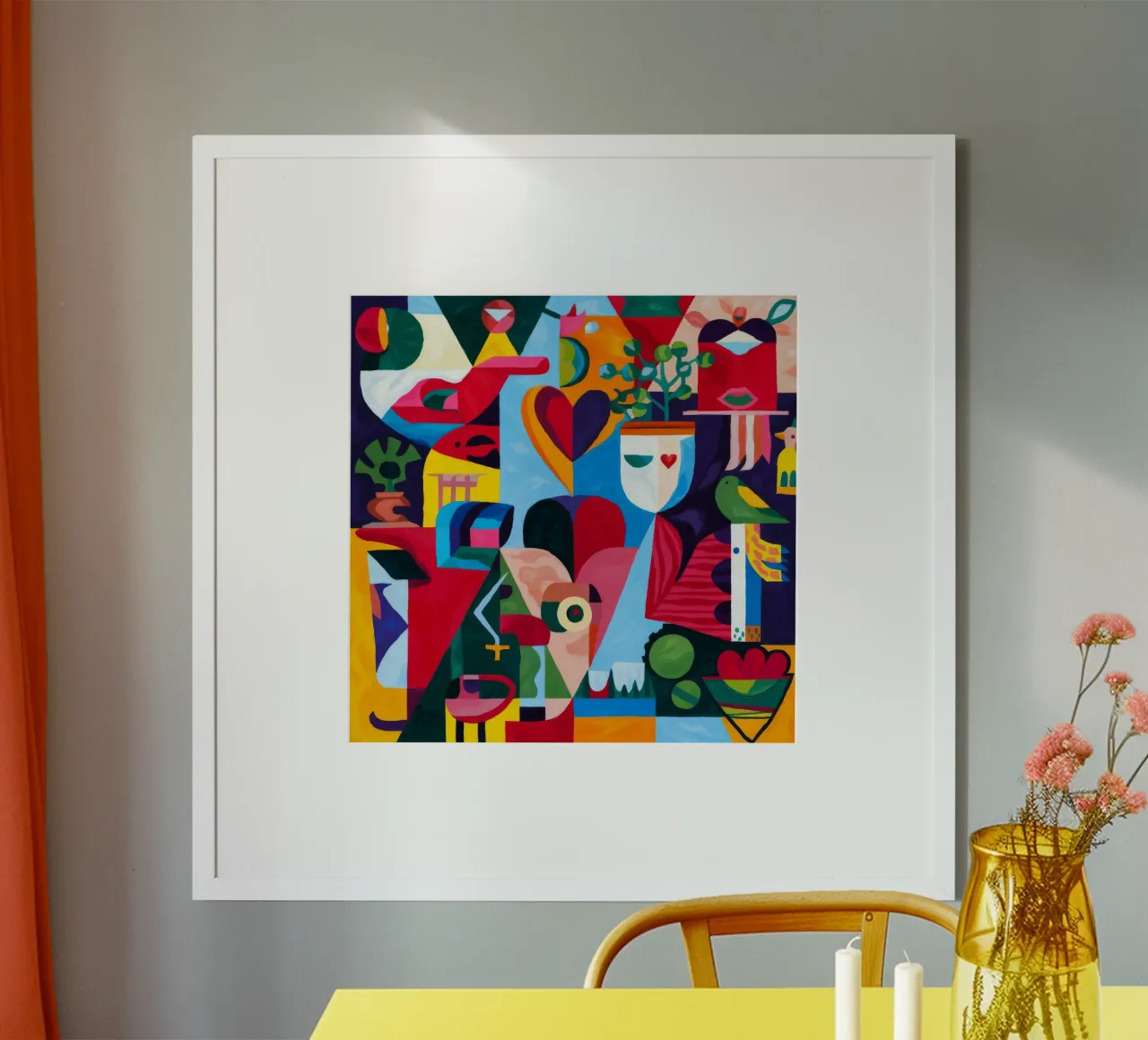 Armonia geometrica grezza carta hahnemühle da Monarco Virtuoso