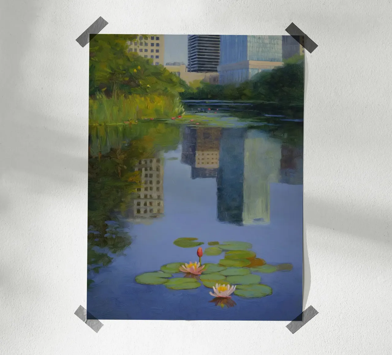 Ninfee moderne poster da Art Center