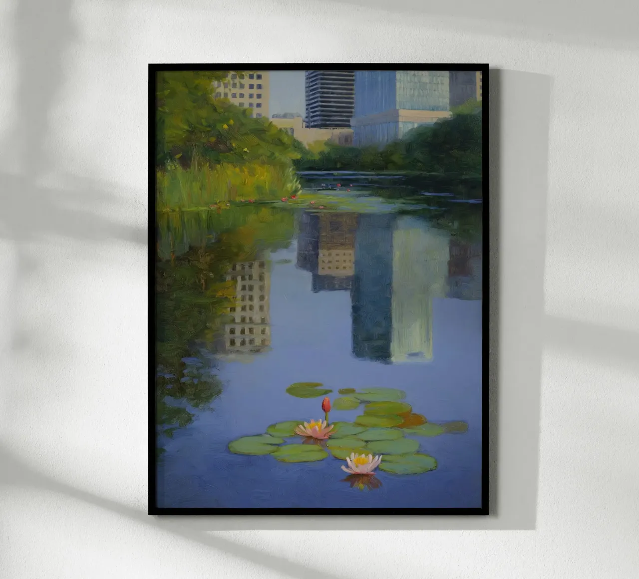 Ninfee moderne poster da Art Center