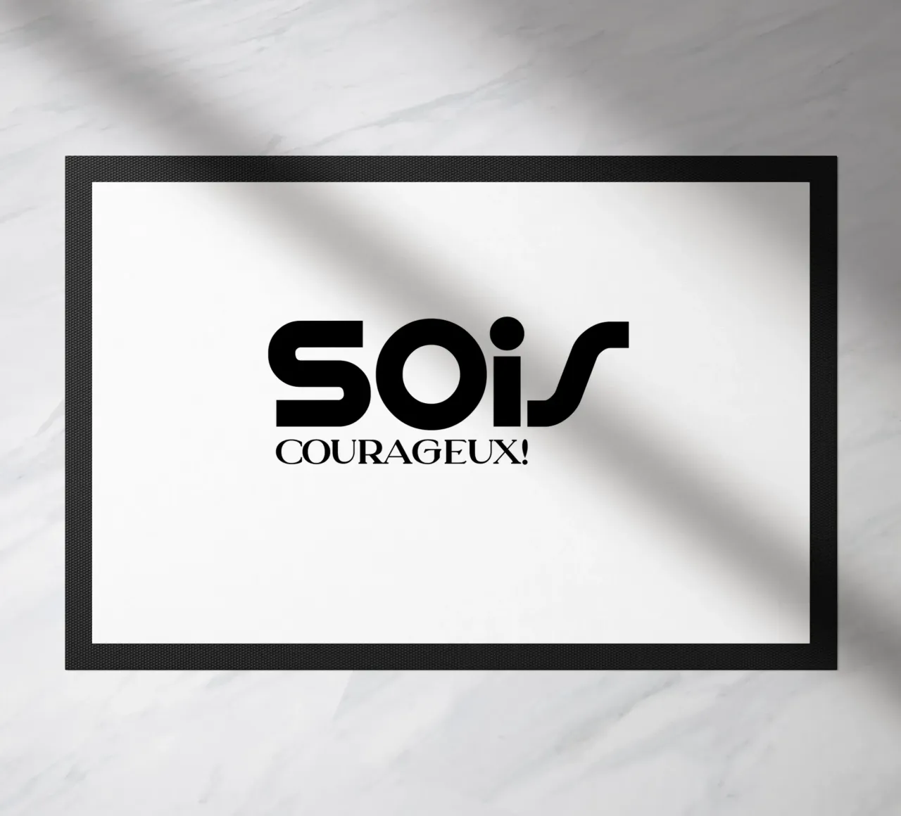Sois Courageux Tipografia semplice e minimalista zerbino da YV TYPOGRAPHY