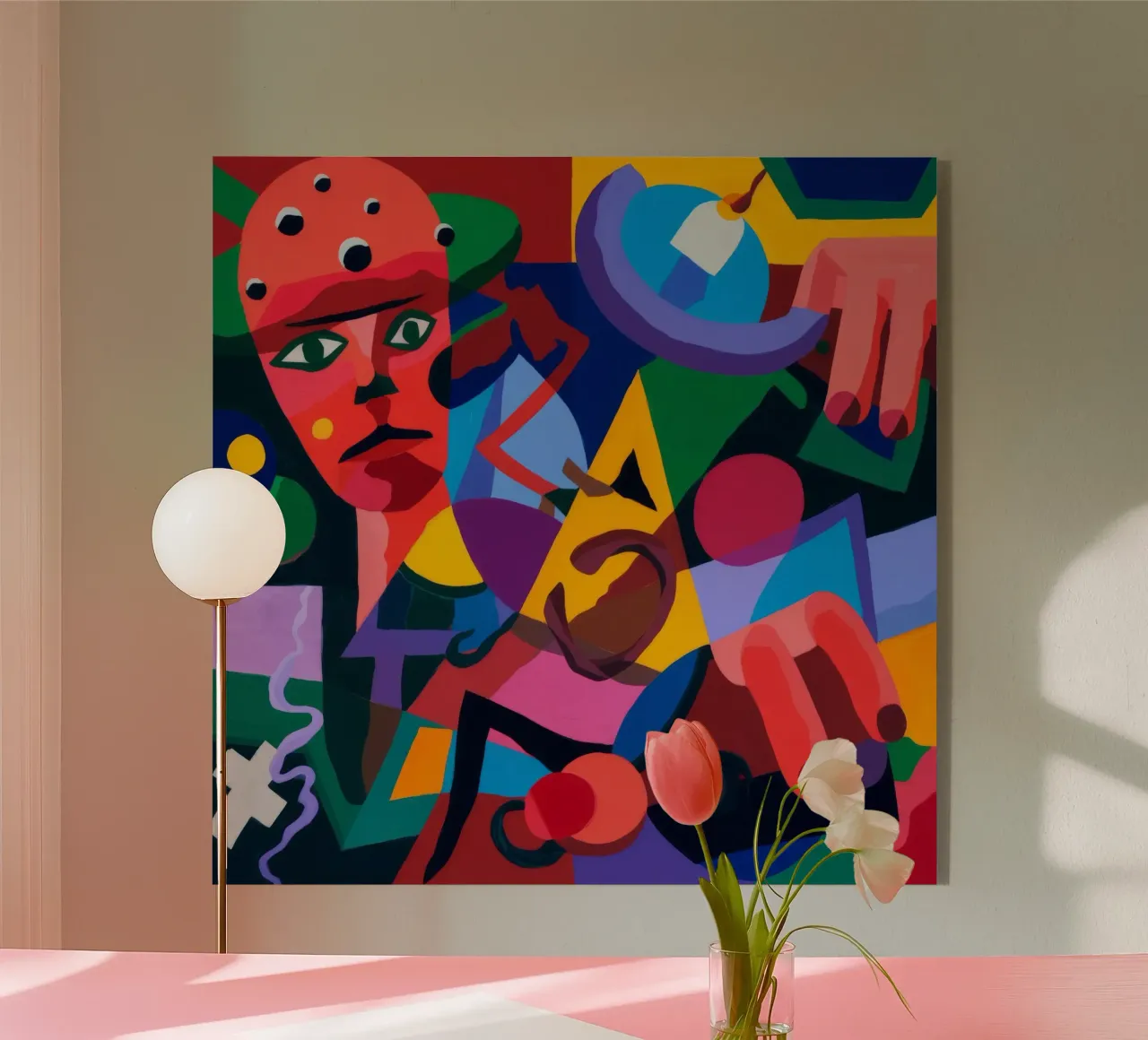 Forme astratte plexiglass da Monarco Virtuoso