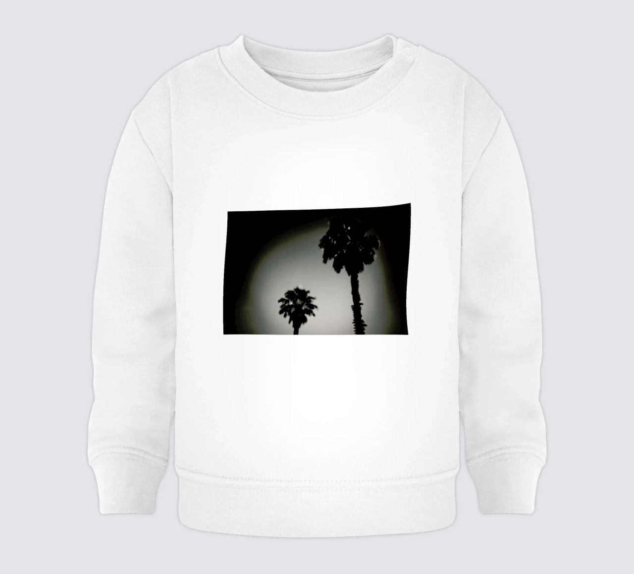 Why are palm trees so damn happy? felpa neonato da Tal Paz-Fridman