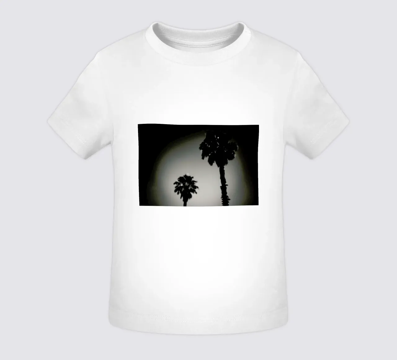 Why are palm trees so damn happy? Baby T-Shirt von Tal Paz-Fridman
