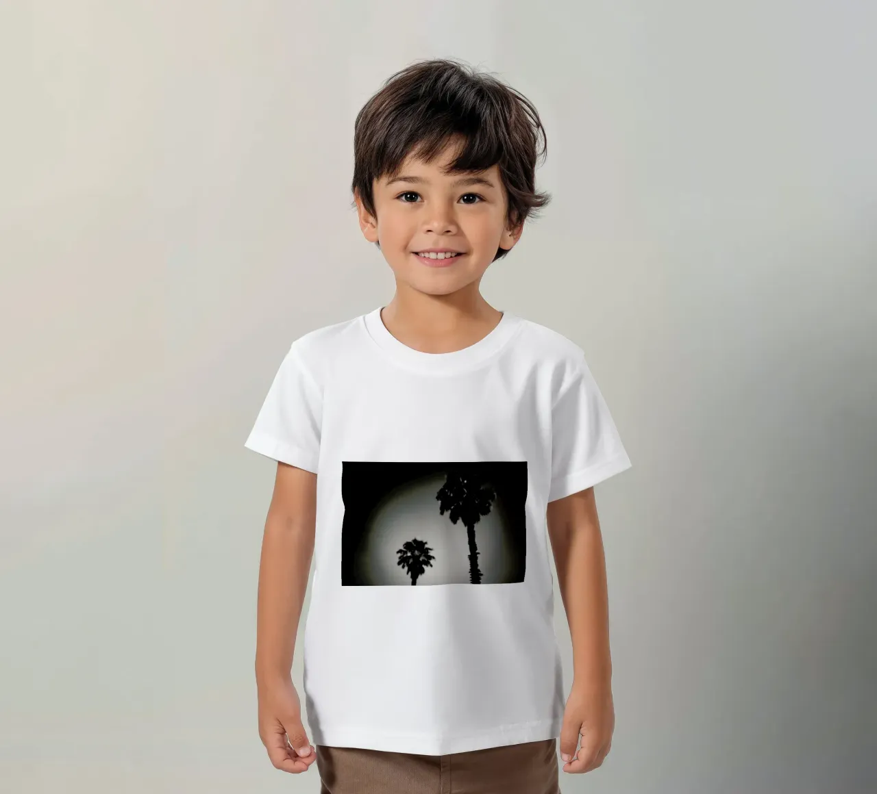 Why are palm trees so damn happy? t-shirt bambini da Tal Paz-Fridman