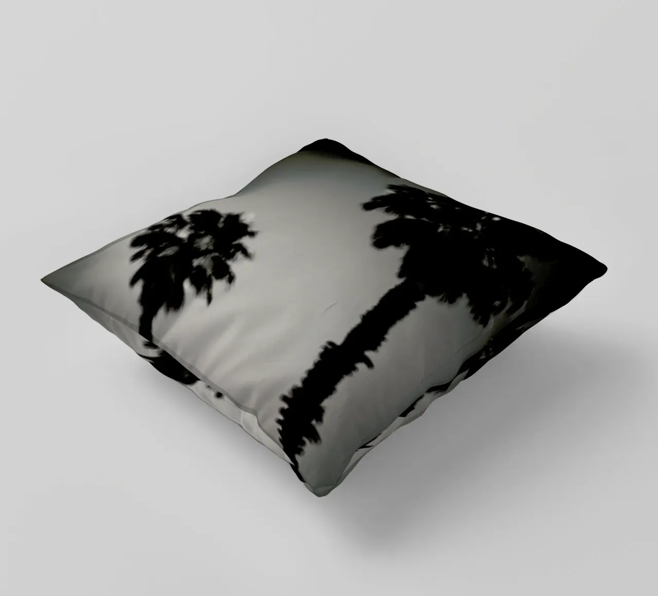 Why are palm trees so damn happy? cuscino da Tal Paz-Fridman