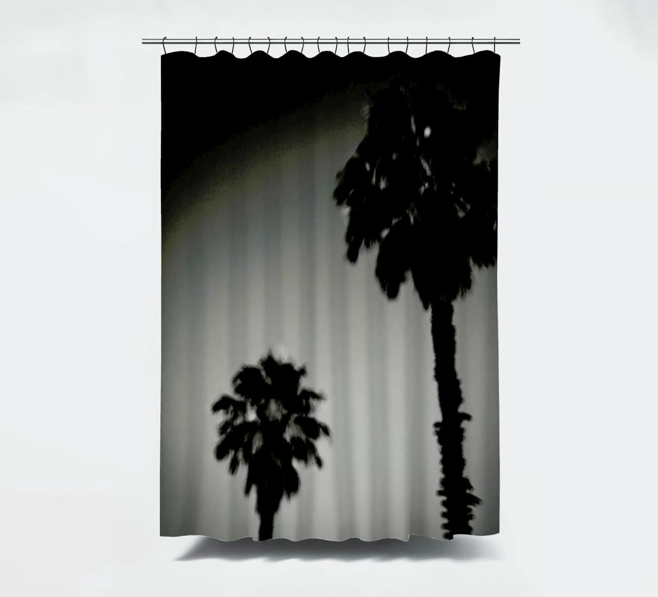 Why are palm trees so damn happy? tenda da doccia da Tal Paz-Fridman
