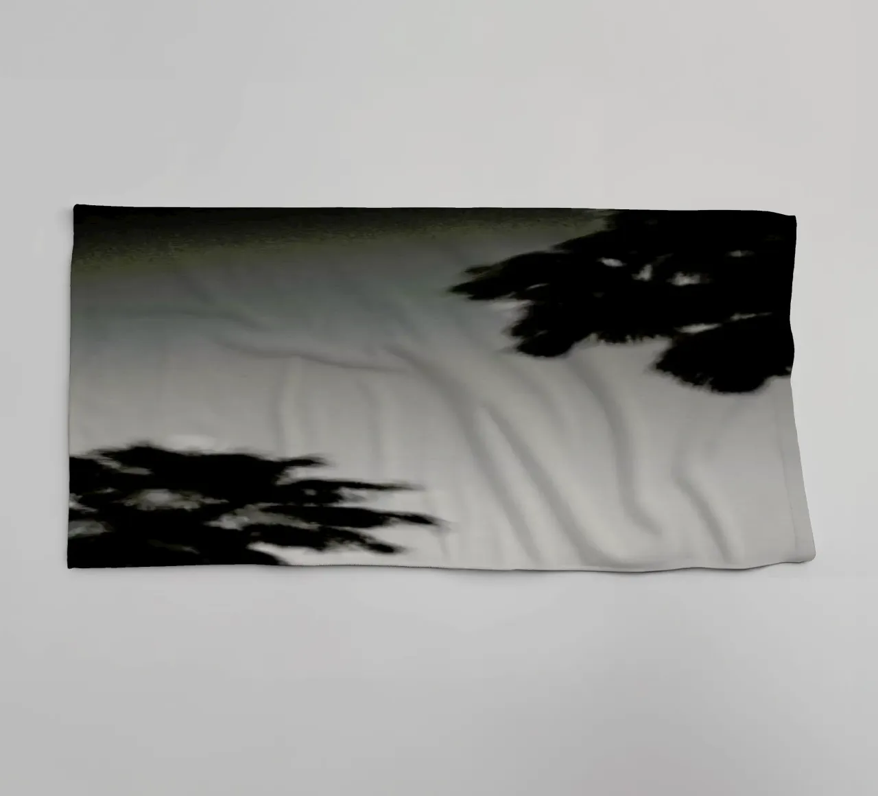 Why are palm trees so damn happy? towel by Tal Paz-Fridman