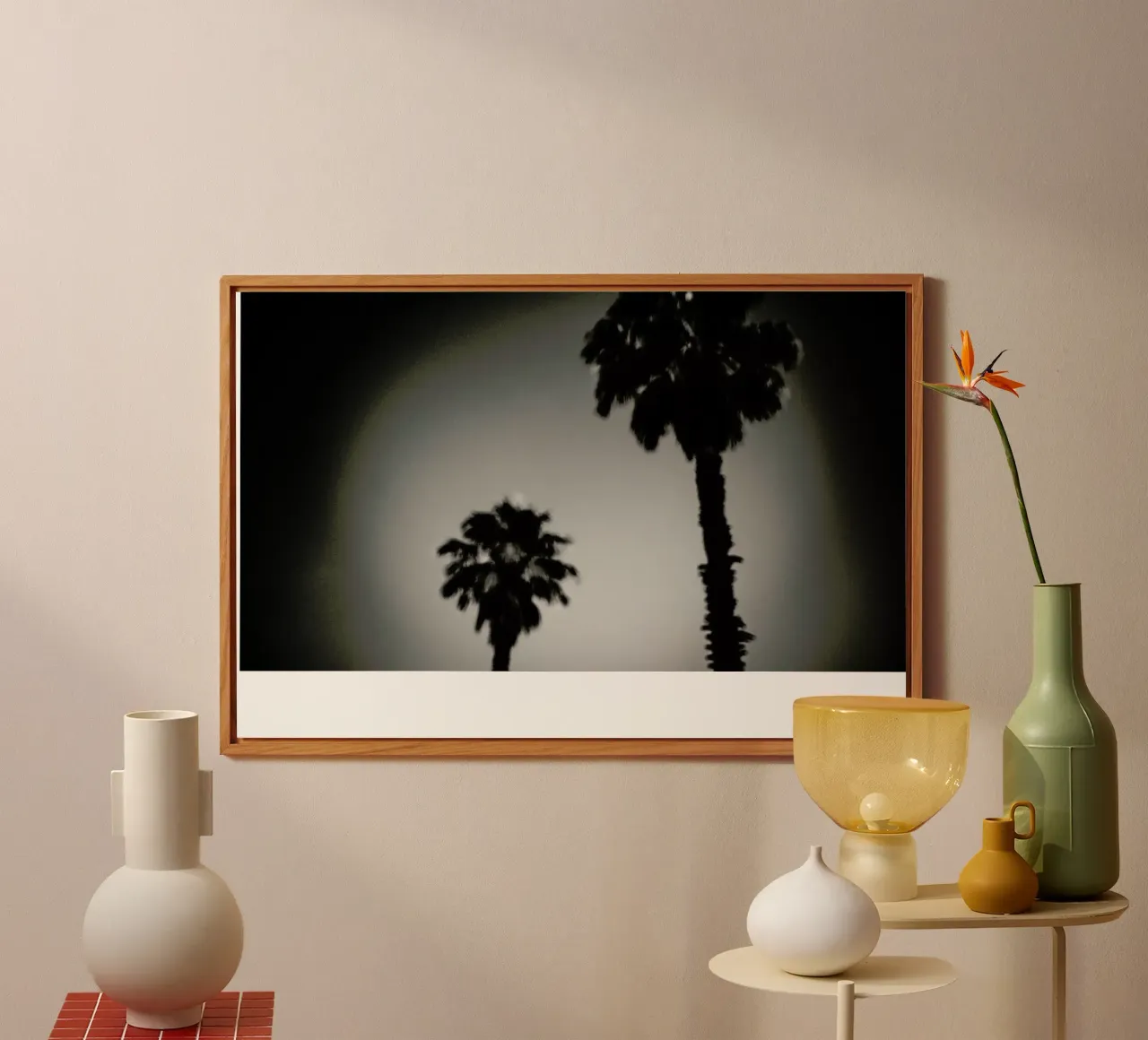 Why are palm trees so damn happy? alluminio dibond da Tal Paz-Fridman