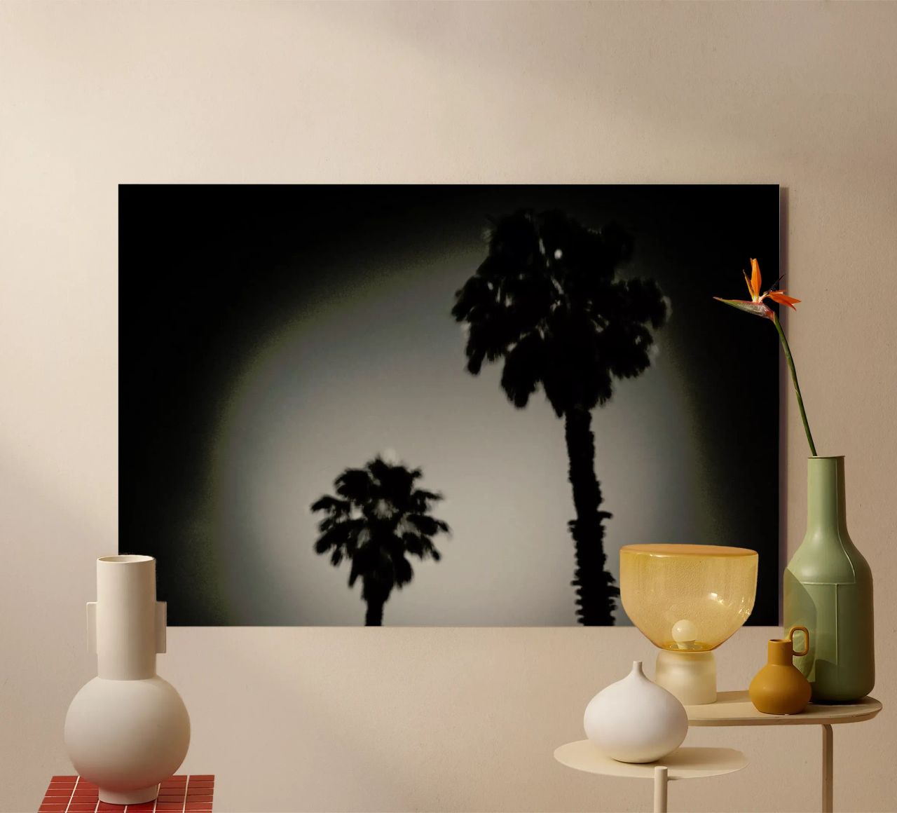 Why are palm trees so damn happy? alluminio dibond da Tal Paz-Fridman
