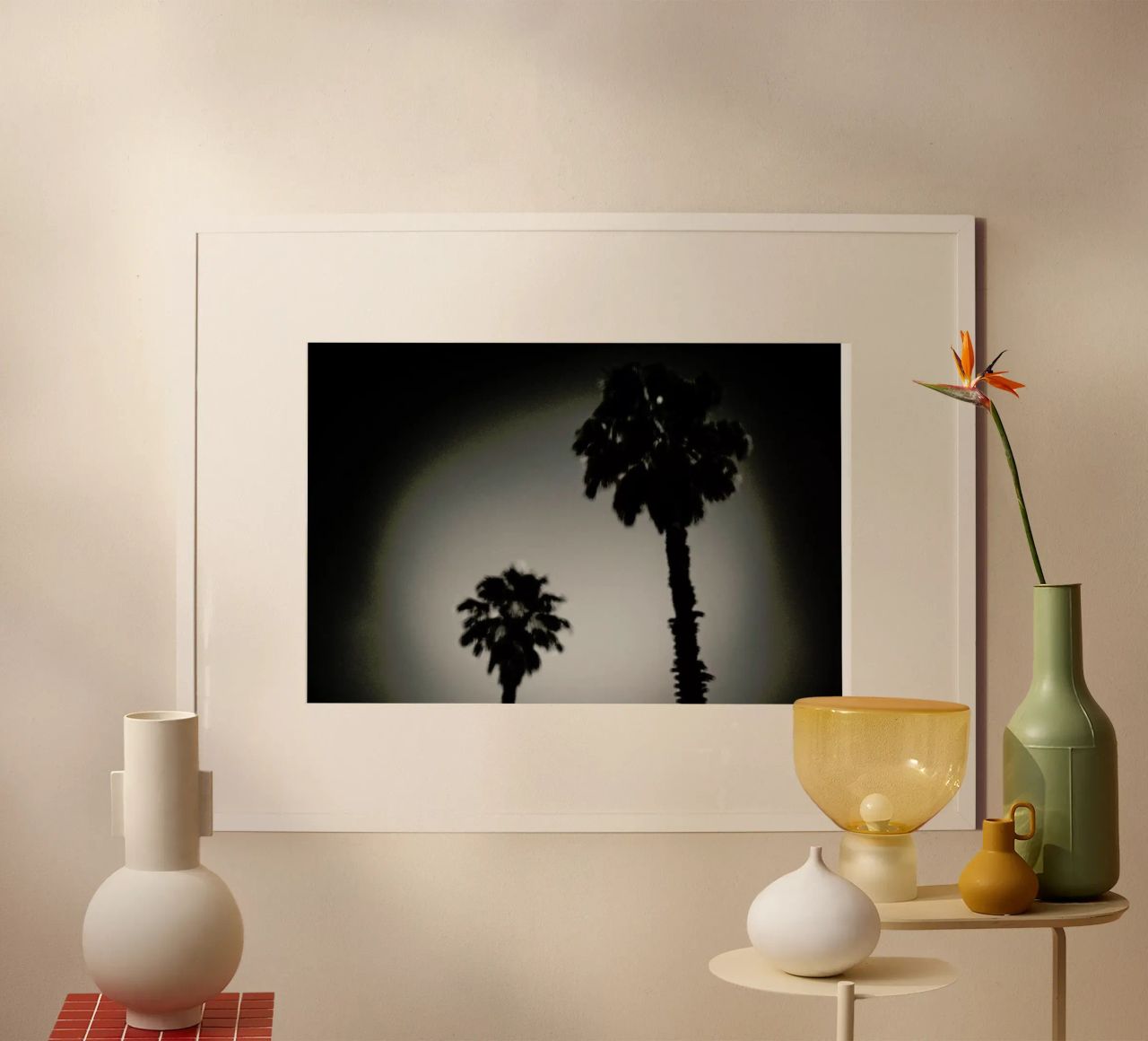 Why are palm trees so damn happy? carta hahnemühle da Tal Paz-Fridman