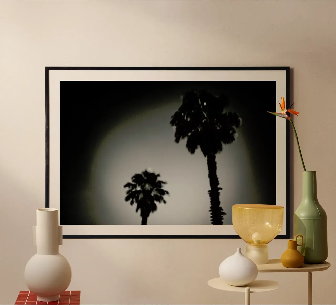 Why are palm trees so damn happy? Hahnemühle von Tal Paz-Fridman