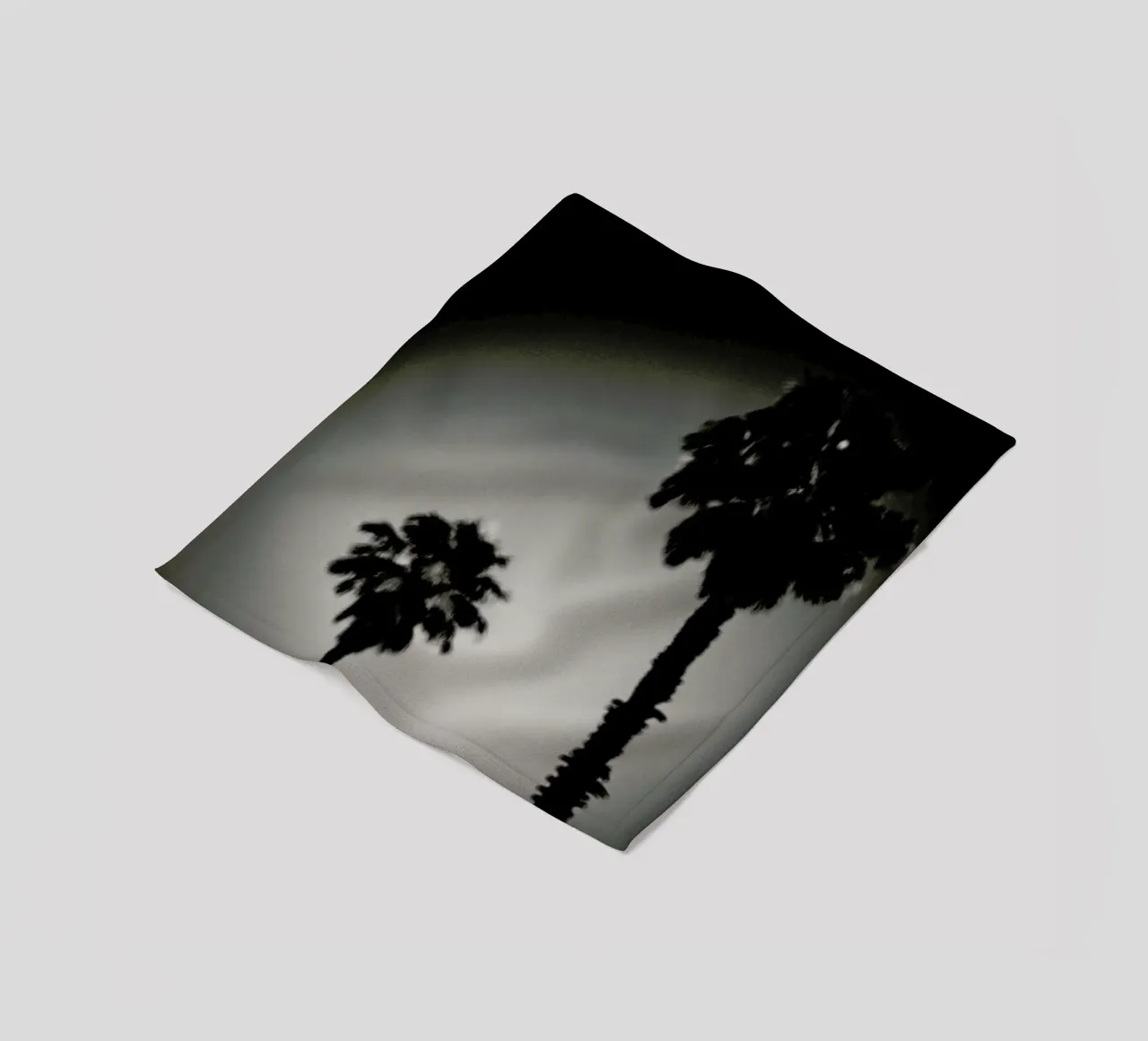 Why are palm trees so damn happy? Fleecedecke von Tal Paz-Fridman