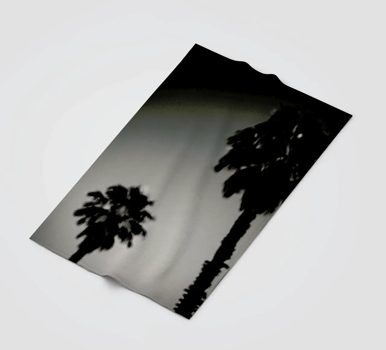 Why are palm trees so damn happy? Fleecedecke von Tal Paz-Fridman