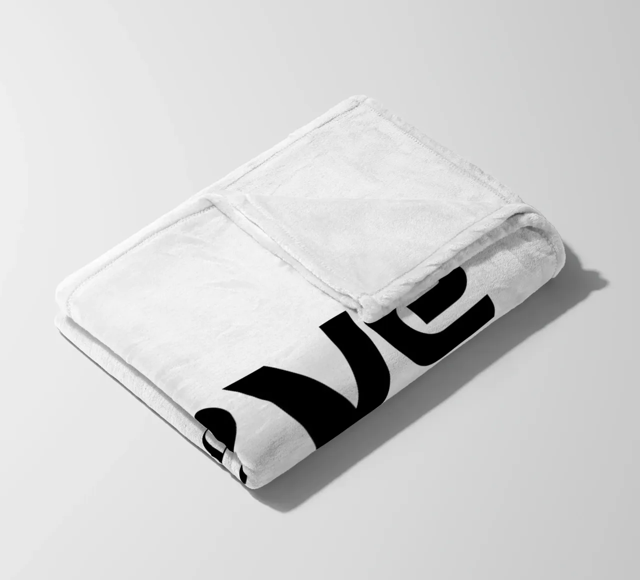 Traum Immer Einfach Minimalist Typography Fleecedecke von YV TYPOGRAPHY