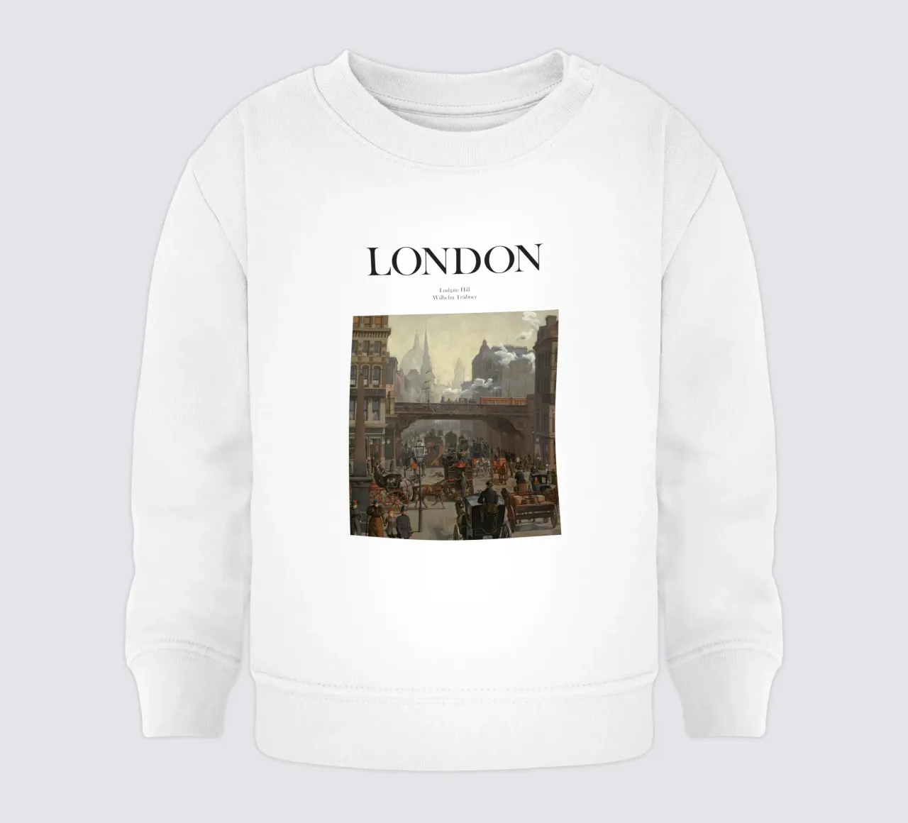 Londra, Inghilterra felpa neonato da Vintagrafica
