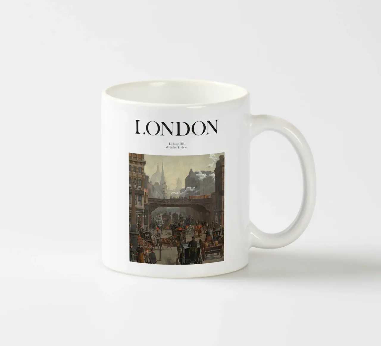Londra, Inghilterra tazza in ceramica da Vintagrafica
