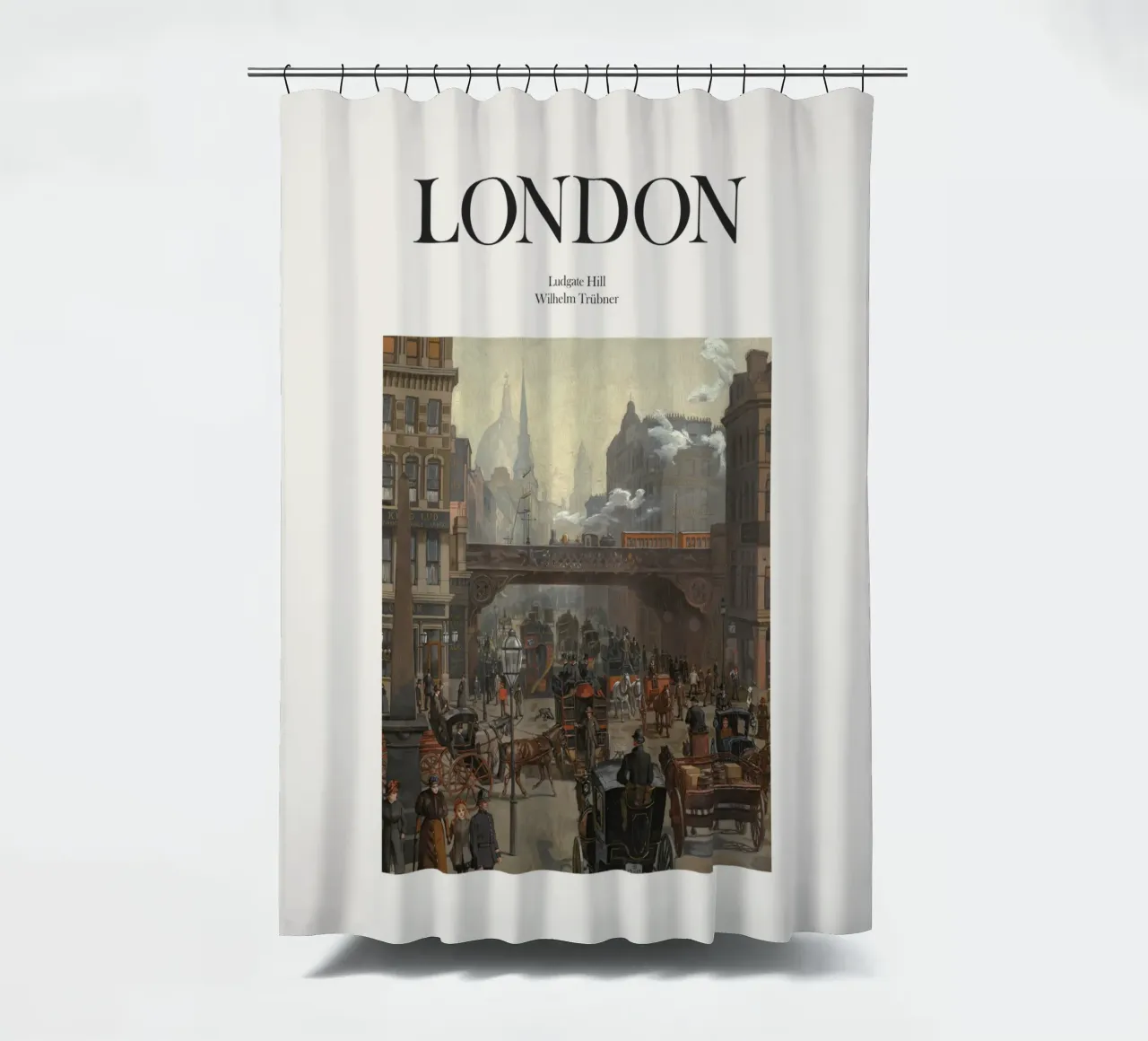 Londra, Inghilterra tenda da doccia da Vintagrafica