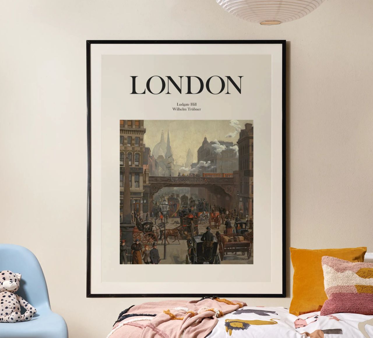 London, England Poster von Vintagrafica