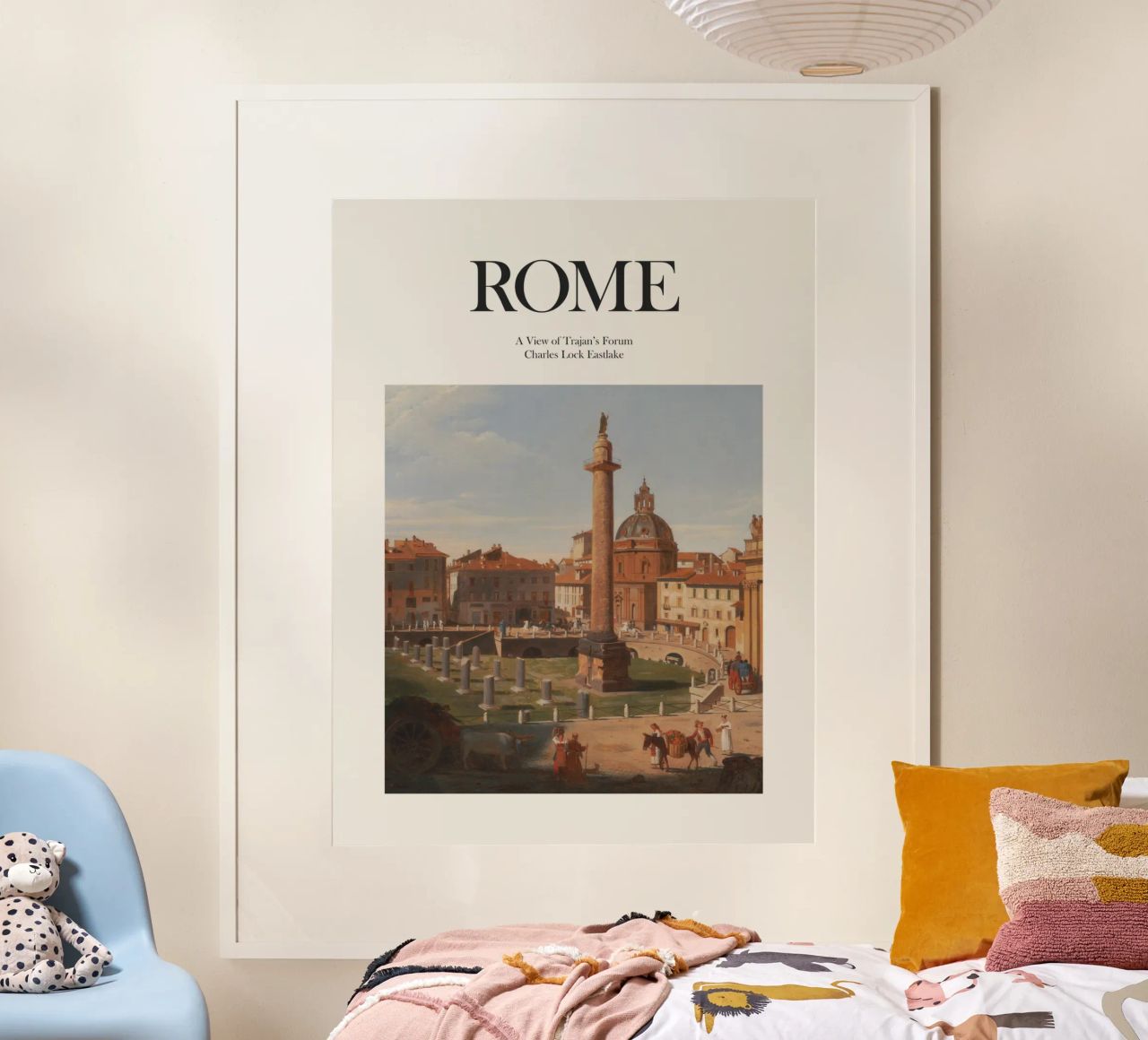 Rome, Italy poster by Vintagrafica