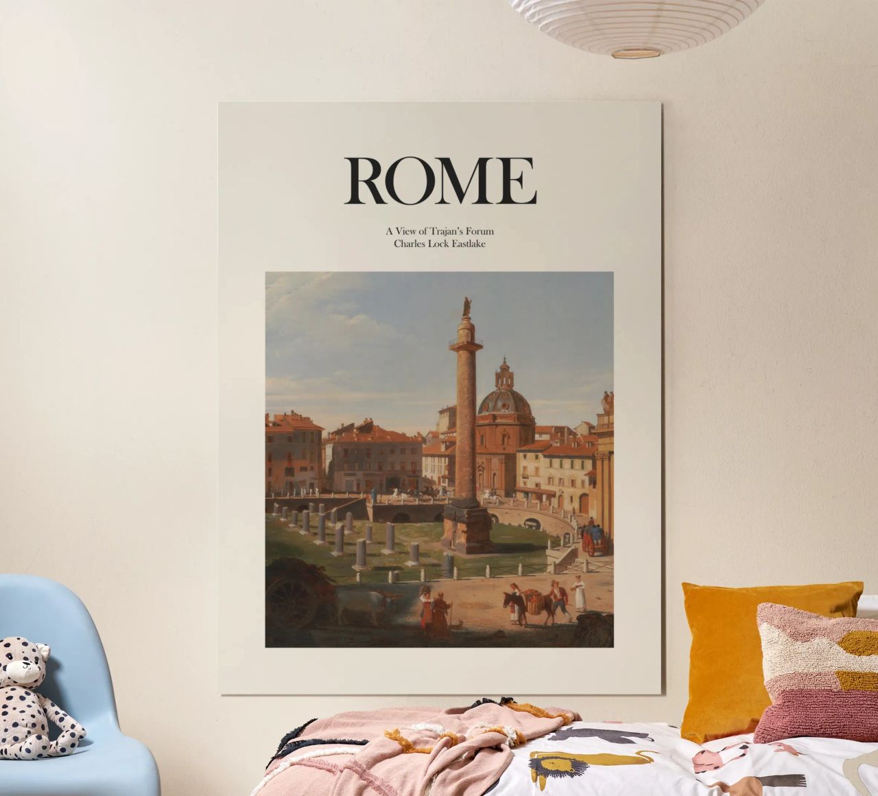 Rome, Italy poster by Vintagrafica
