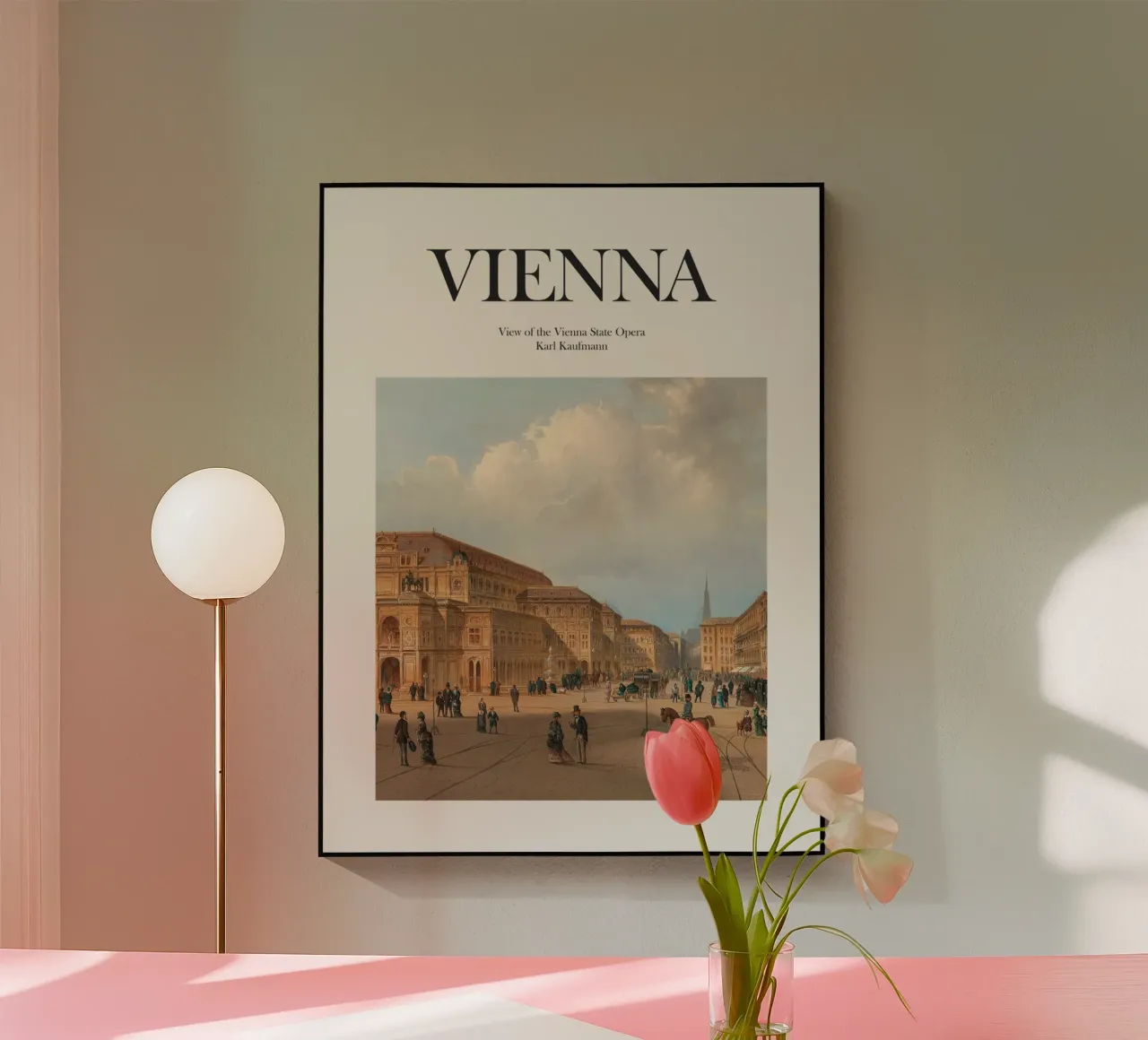 Vienna, Austria plexiglass da Vintagrafica