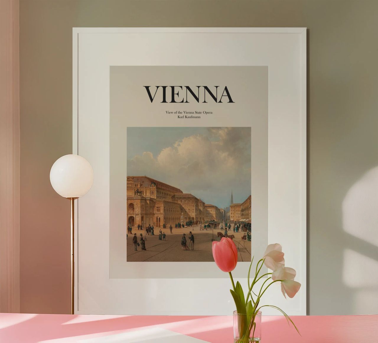 Wien, Österreich Poster von Vintagrafica