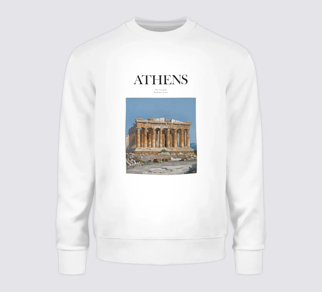 Atene, Grecia felpa da Vintagrafica