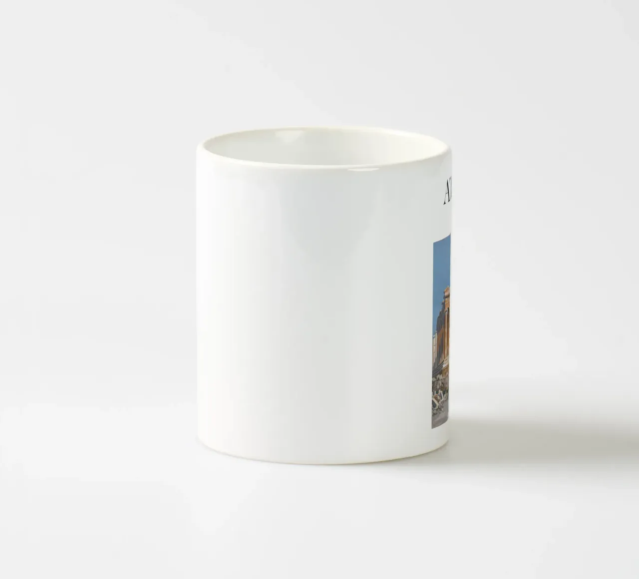 Atene, Grecia tazza in ceramica da Vintagrafica