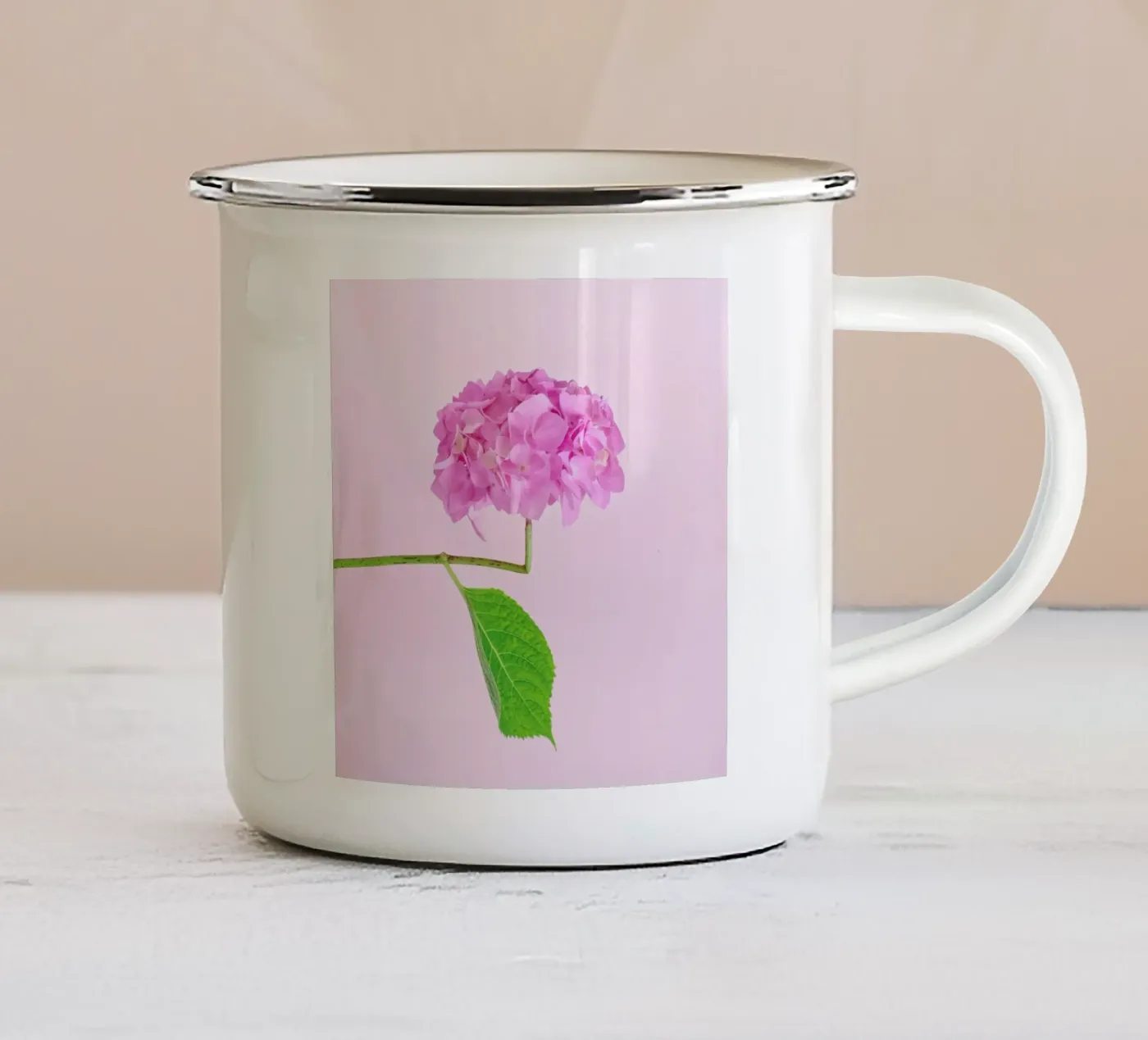 Adaptable enamel mug by Juj Winn