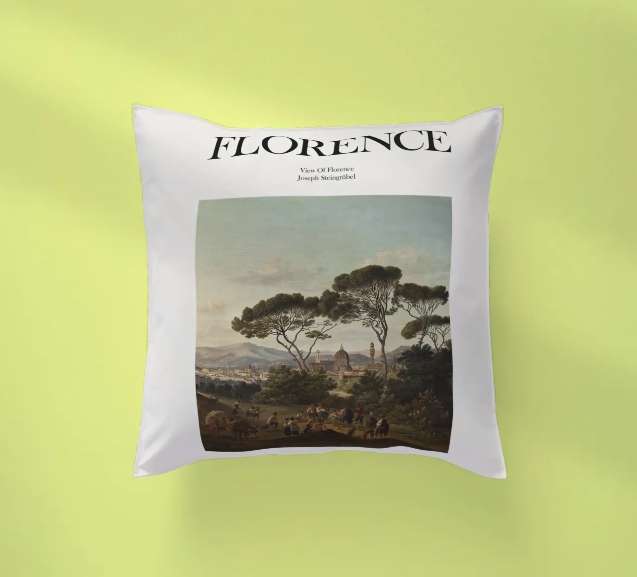 Firenze, Italia cuscino da Vintagrafica