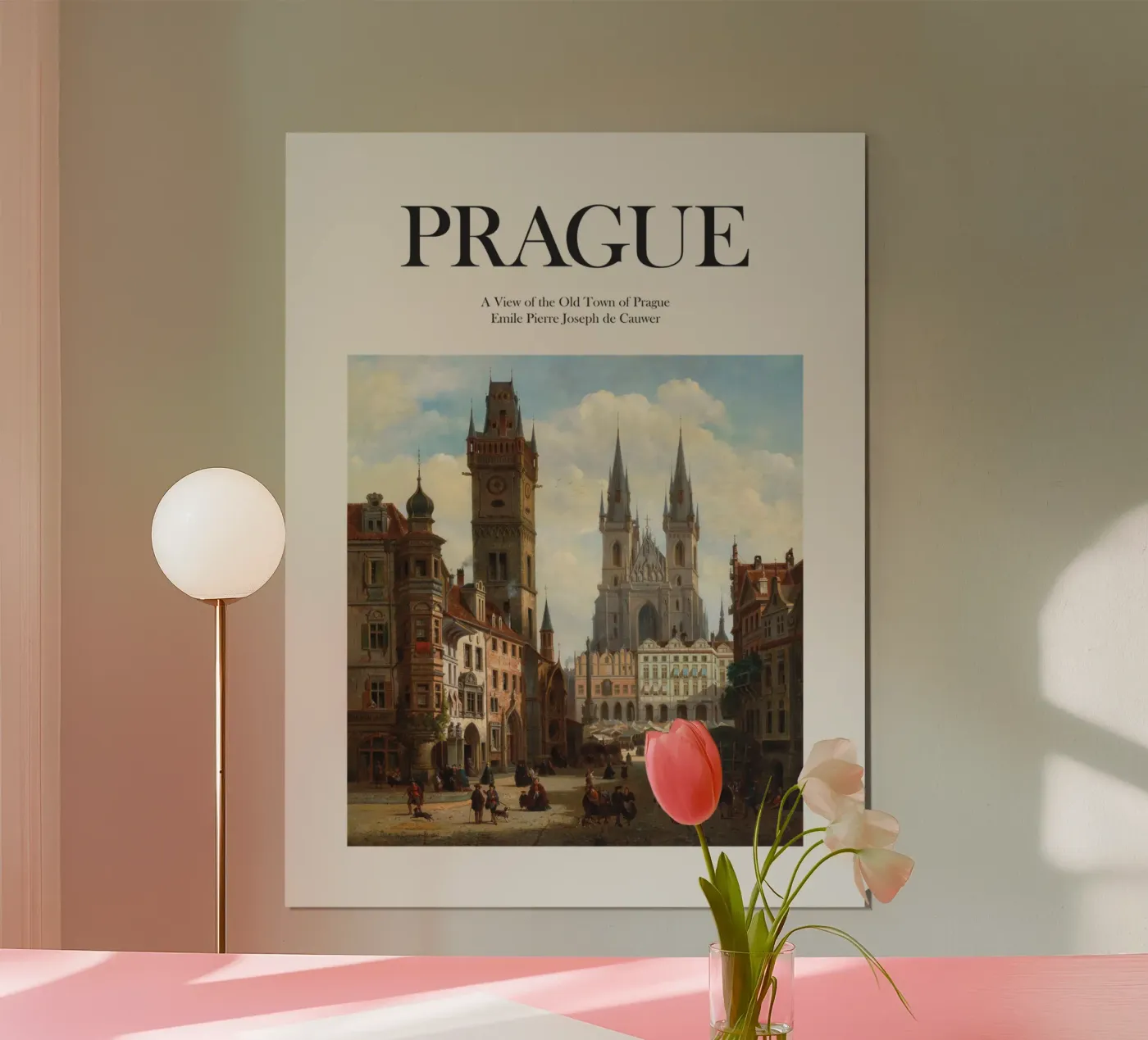 Praga, Repubblica Ceca poster da Vintagrafica