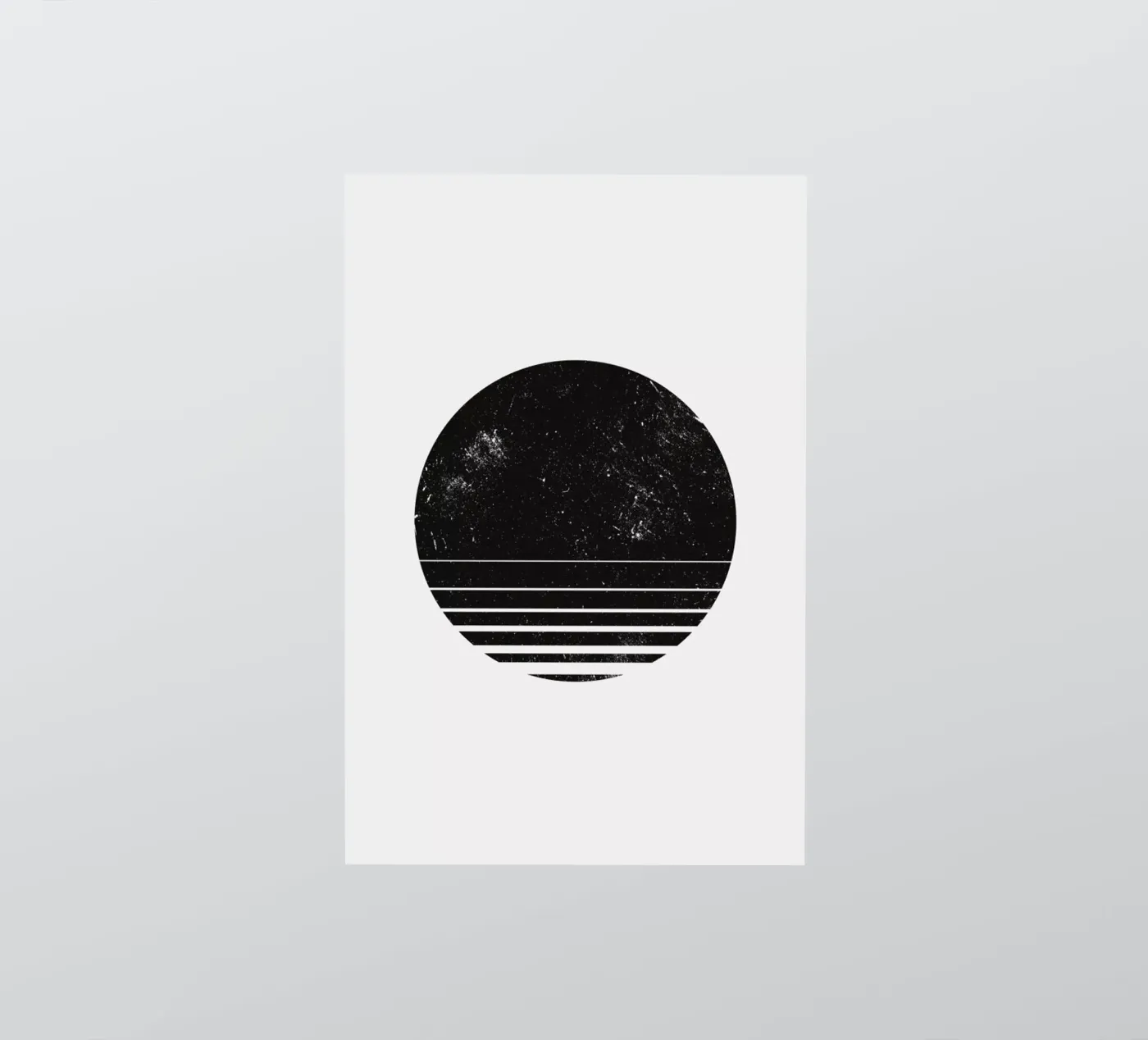 Geometric Space sticker by Mottos by Sinan Saydik