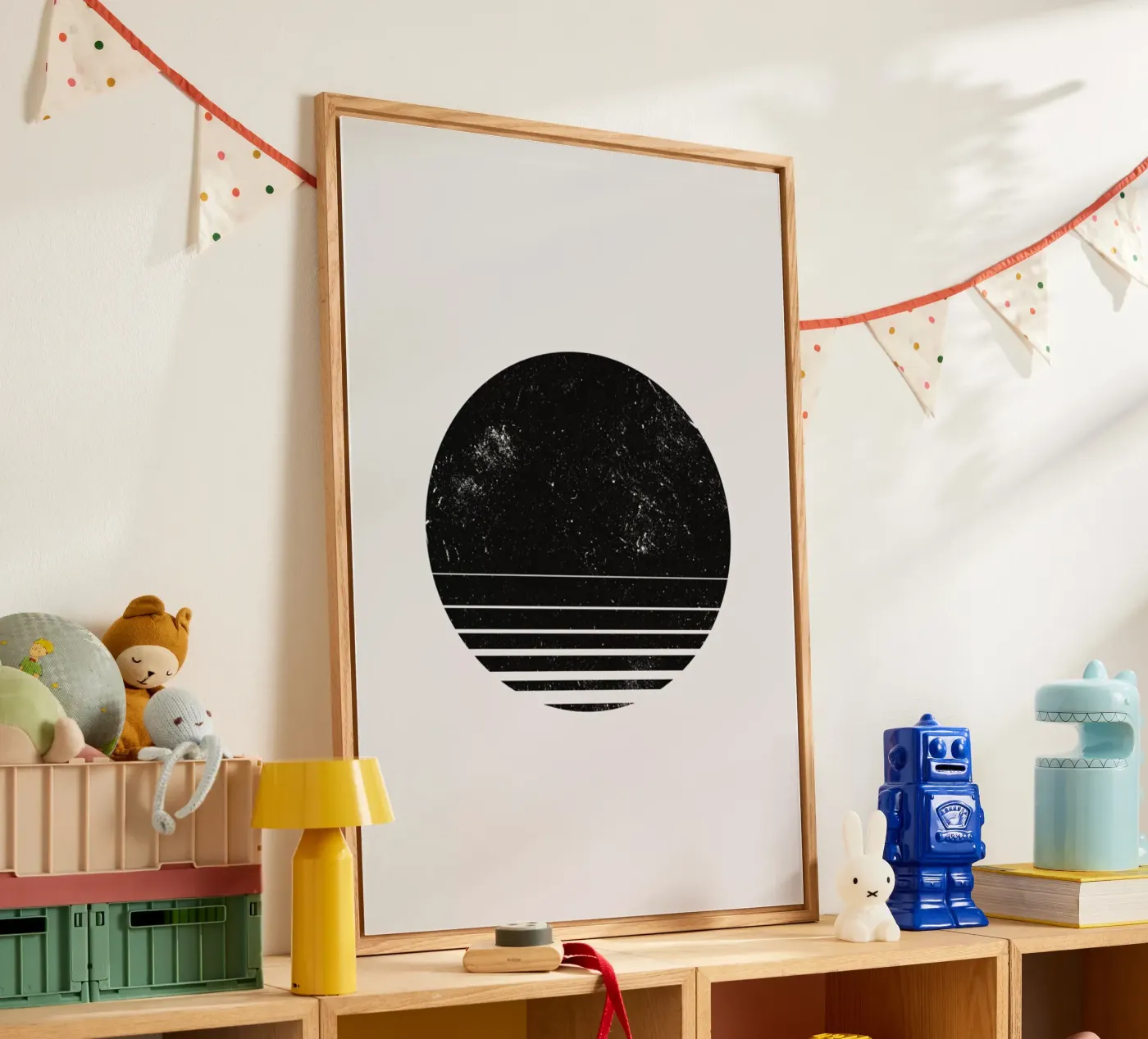 Geometric Space acryl van Mottos by Sinan Saydik