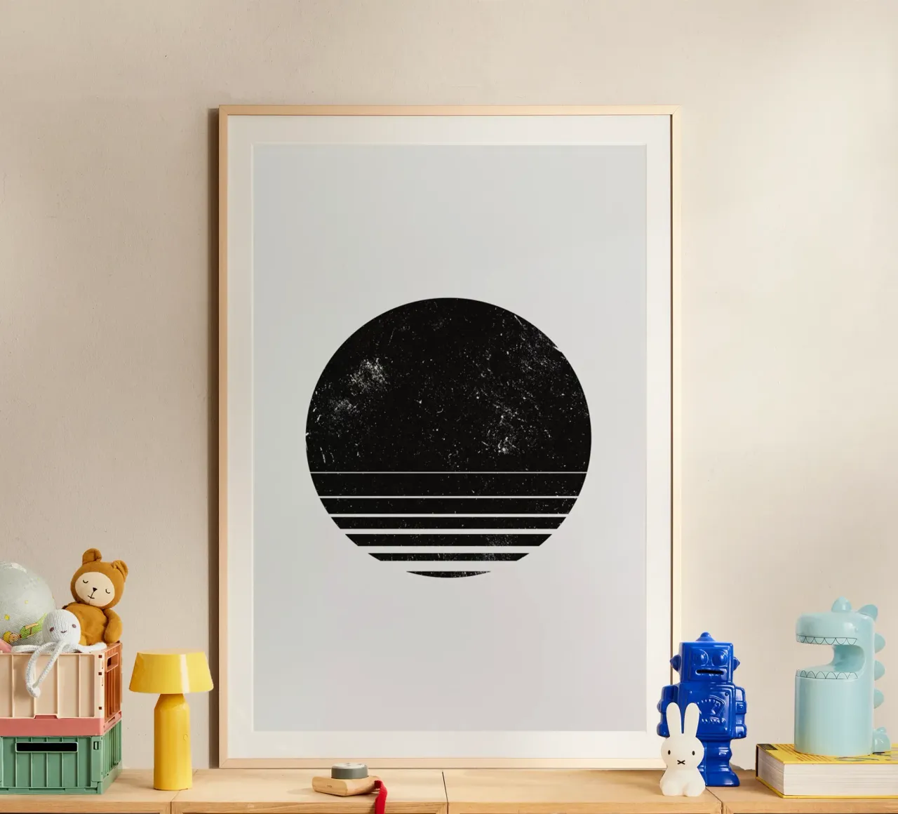 Geometric Space poster da Mottos by Sinan Saydik