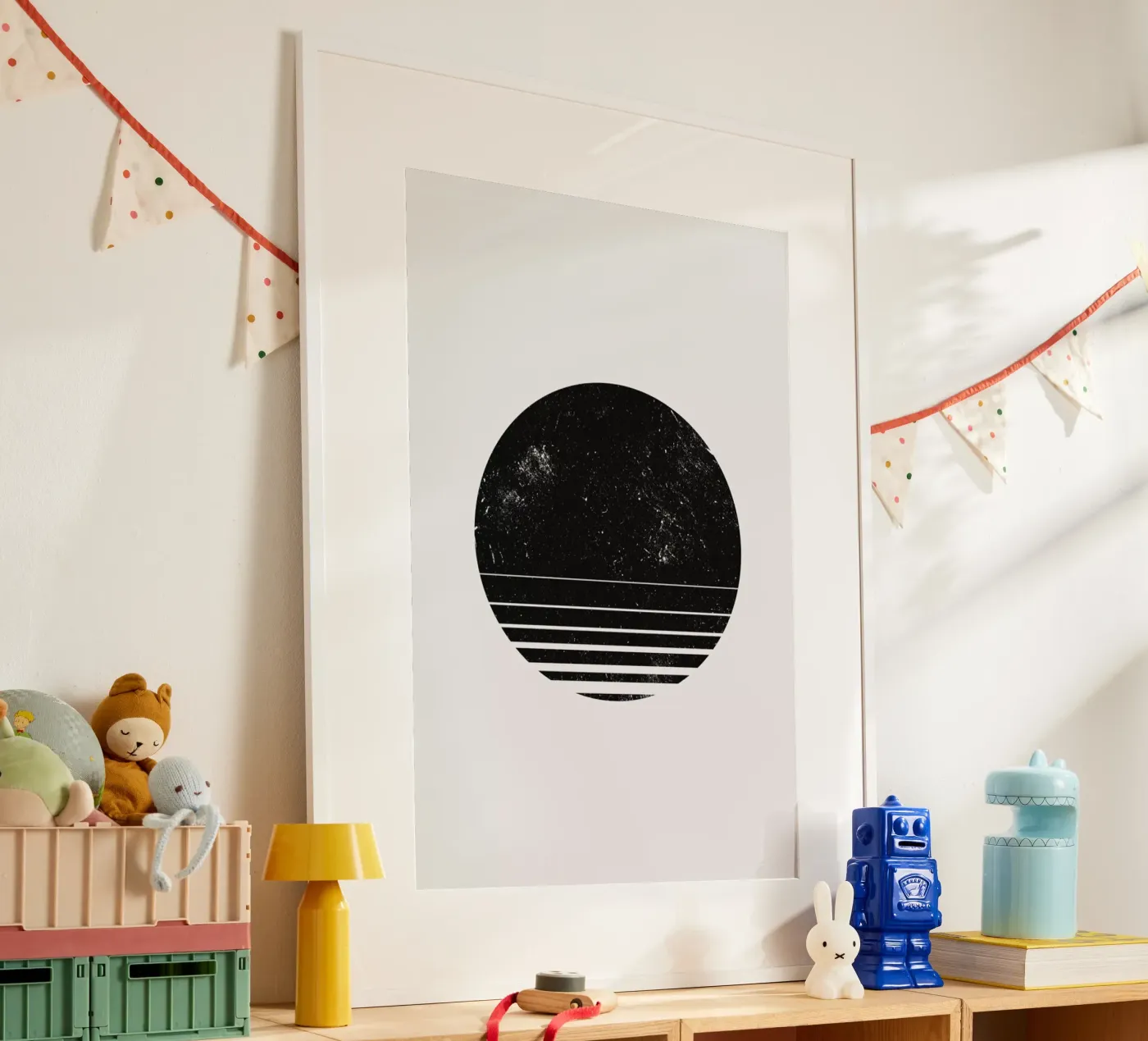 Geometric Space poster by Mottos by Sinan Saydik