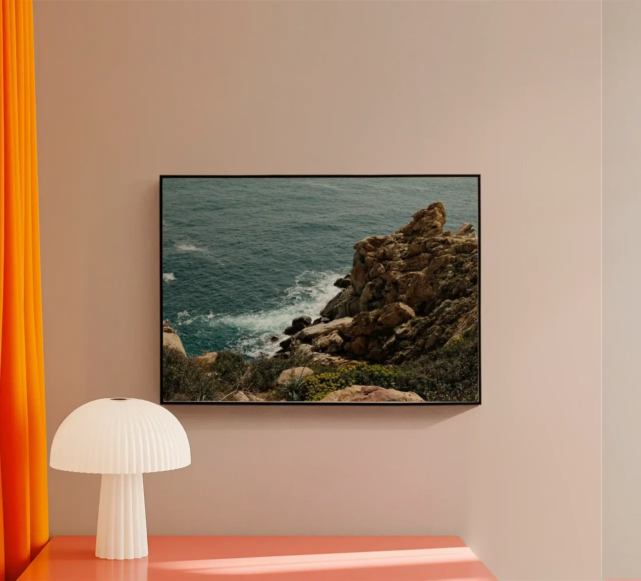 Rugged Coastline Serenity plexiglass da FujiPrints