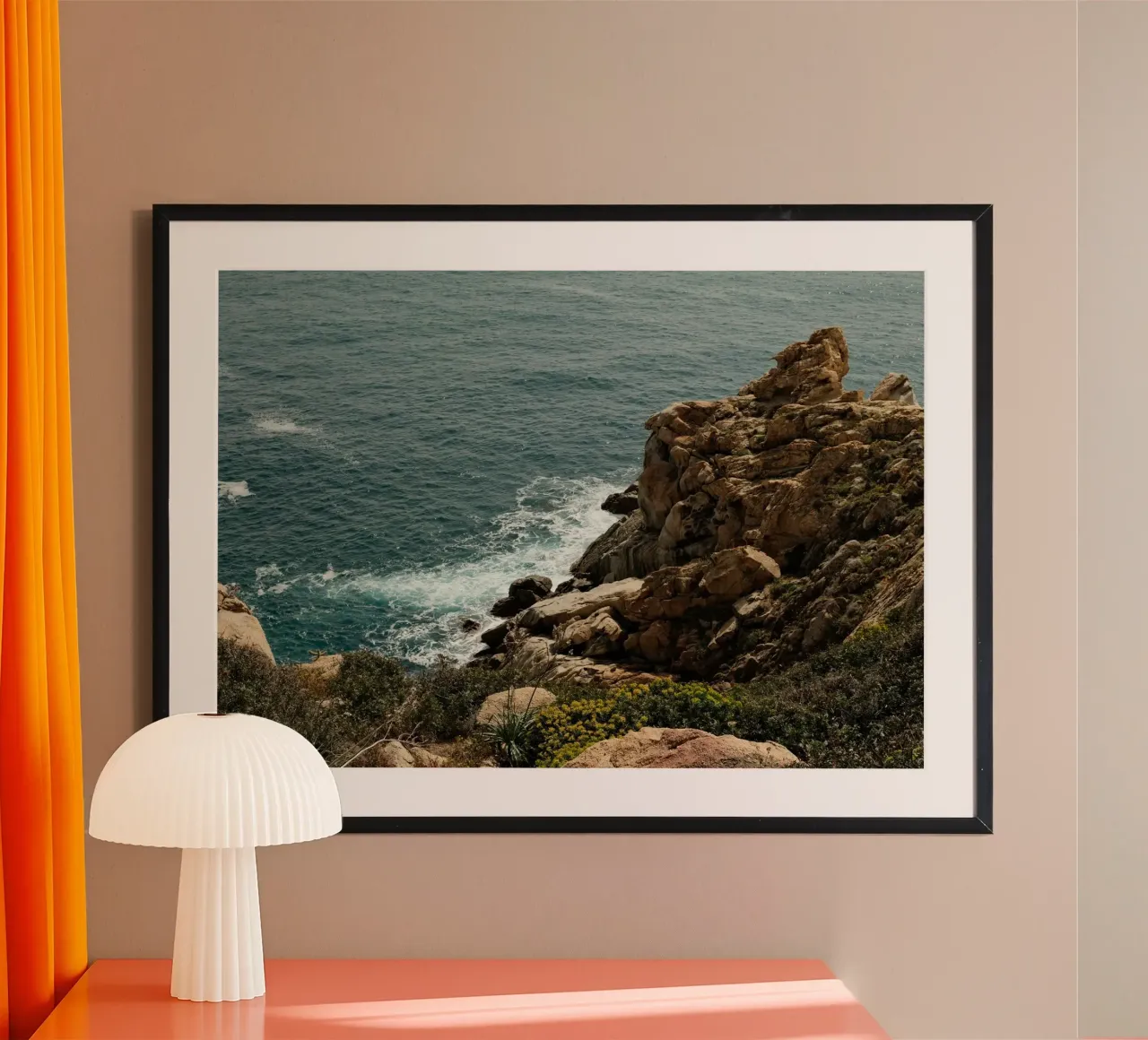 Rugged Coastline Serenity carta hahnemühle da FujiPrints