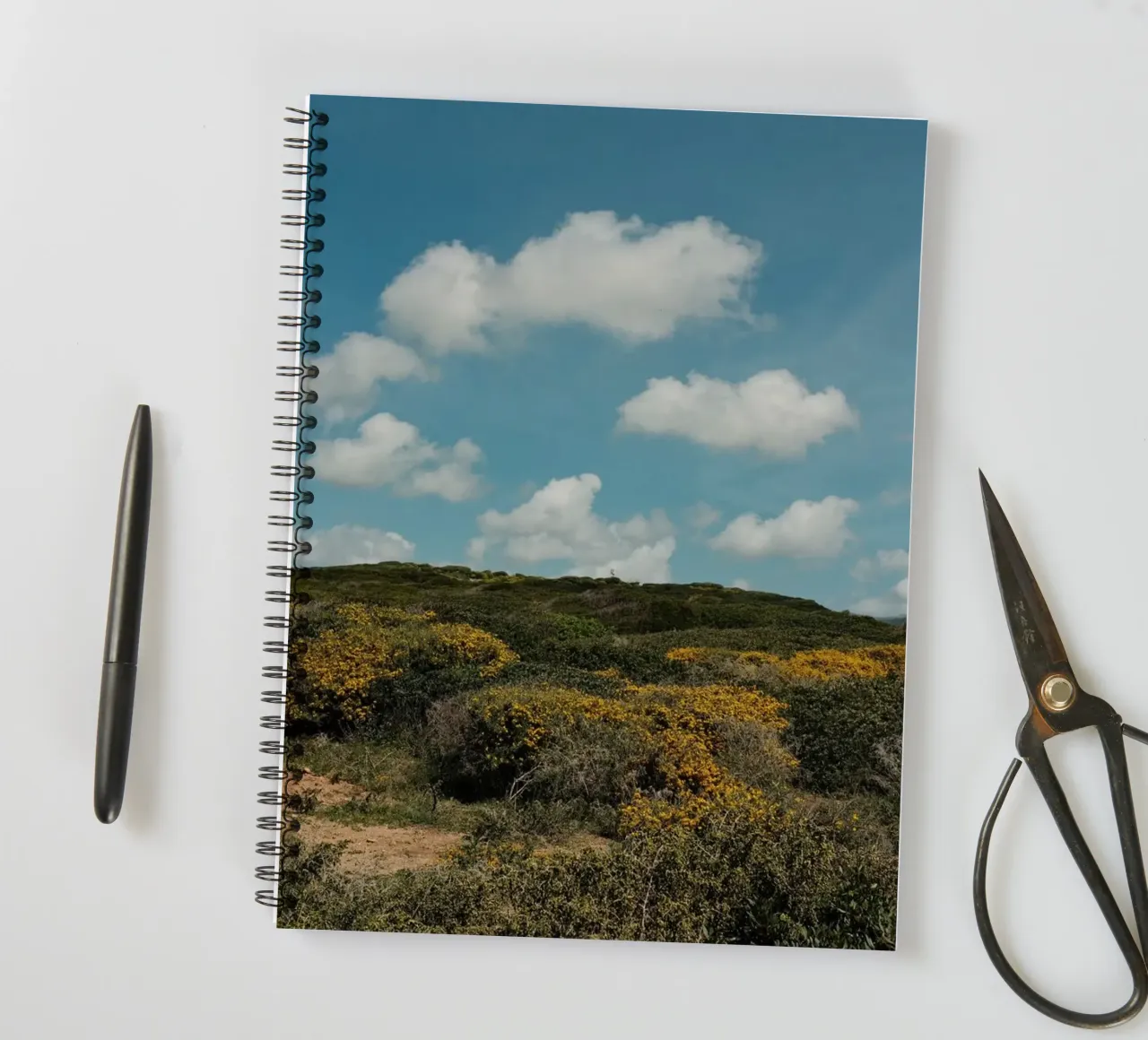 Golden Wildlands diario ad anelli da FujiPrints