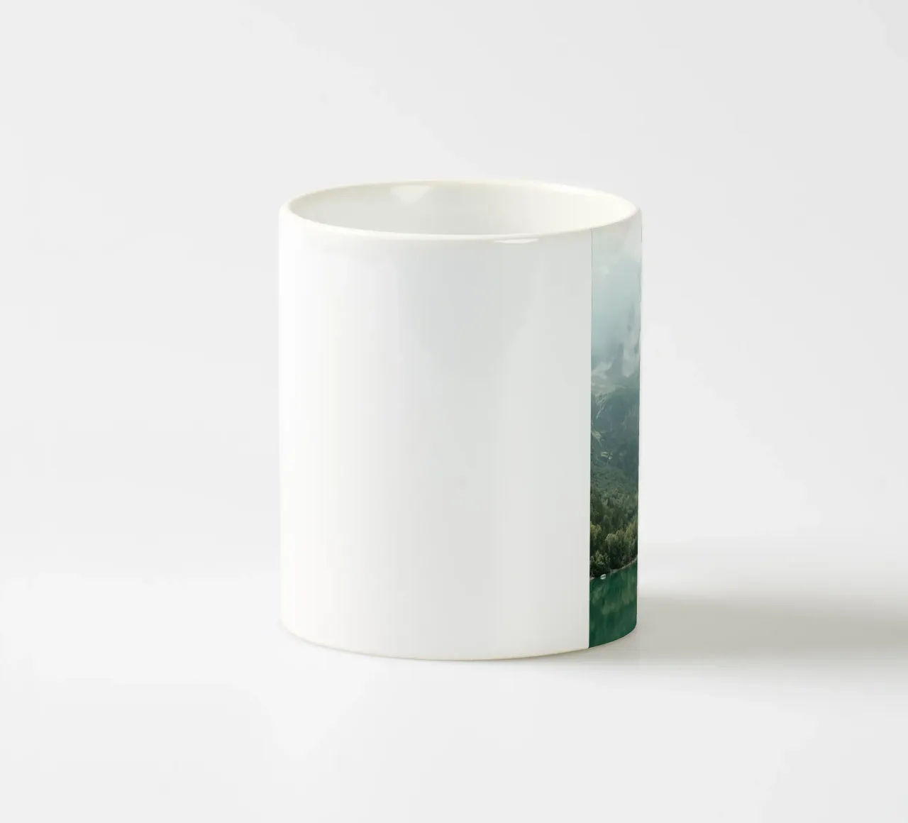 Mystical Mountain Reflection tazza in ceramica da FujiSwiss