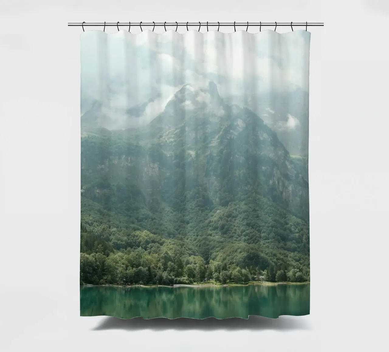 Mystical Mountain Reflection tenda da doccia da FujiSwiss