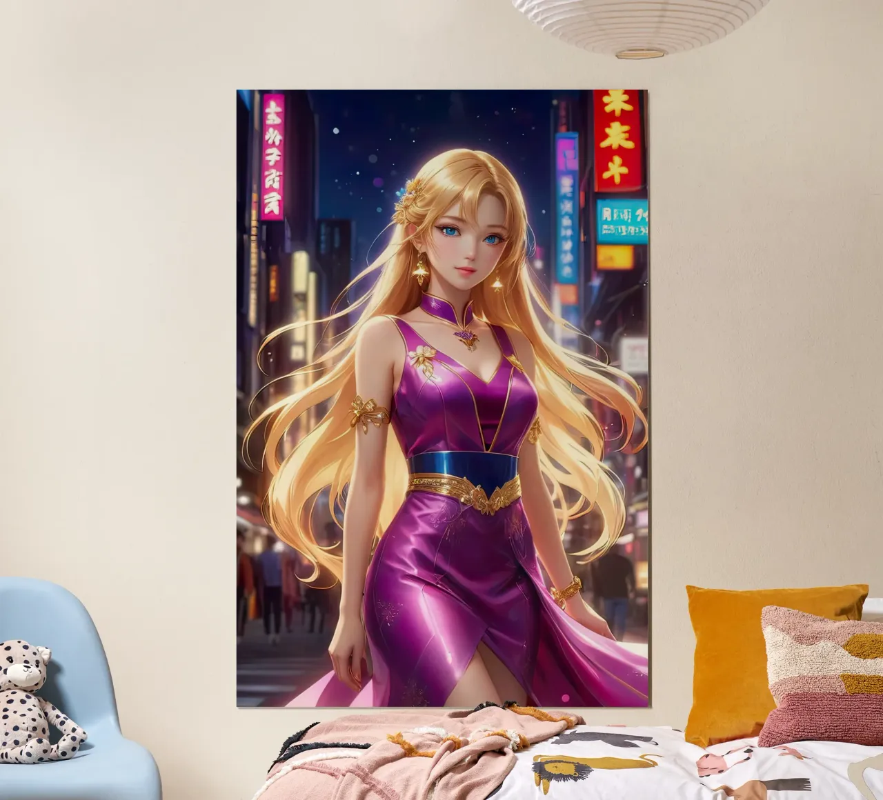 ragazza anime carina poster da 🎁 ARTVI-SHOP