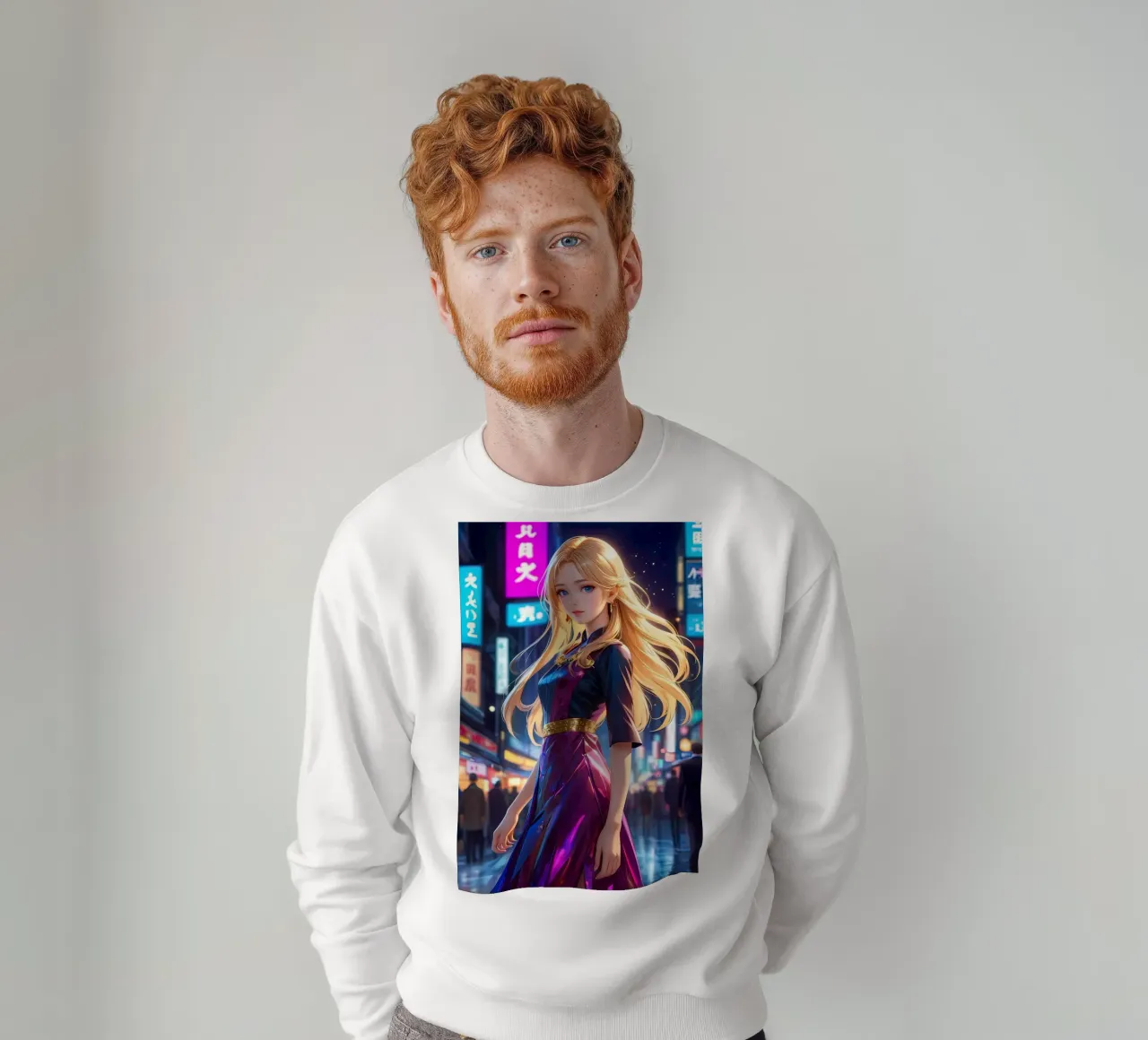 ragazza anime carina felpa da 🎁 ARTVI-SHOP