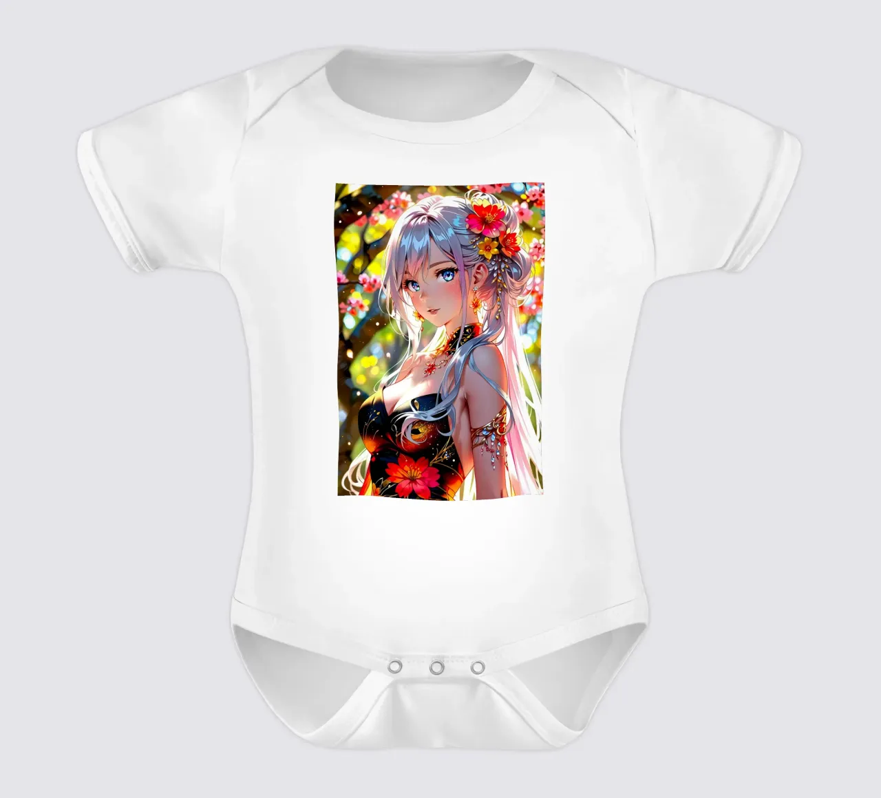 ragazza anime carina body neonato maniche corte da 🎁 ARTVI-SHOP