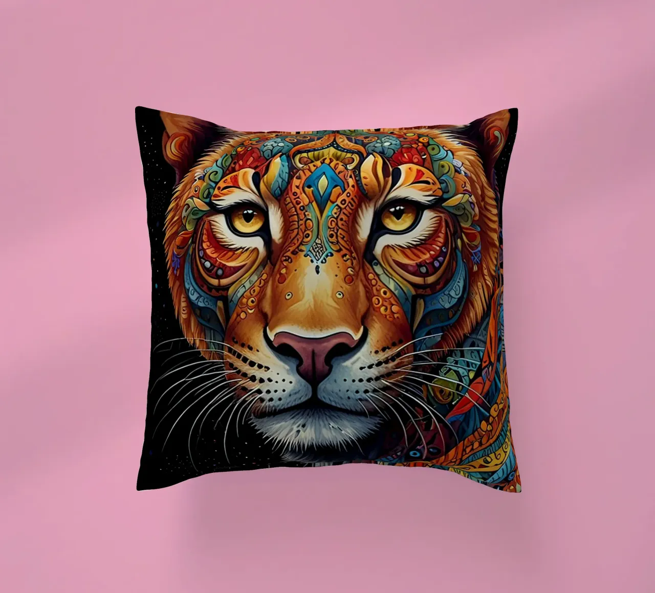 leone intricato cuscino da 🎁 ARTVI-SHOP