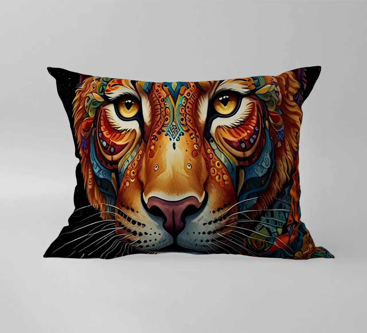 leone intricato cuscino da 🎁 ARTVI-SHOP
