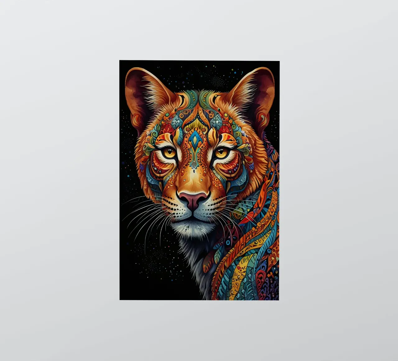 verschlungener Löwe Sticker von 🎁 ARTVI-SHOP