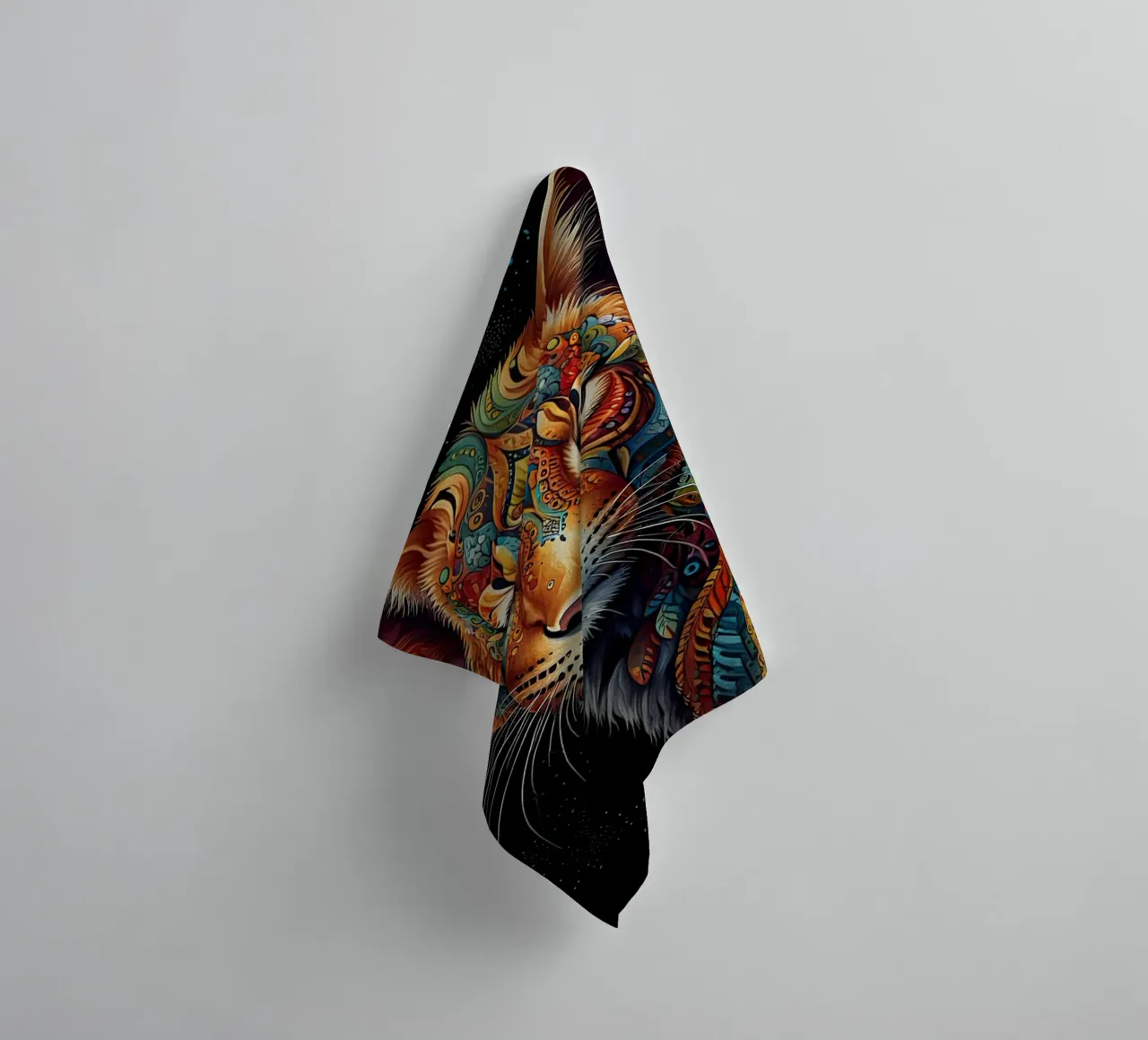 lion complexe serviette de bain de 🎁 ARTVI-SHOP