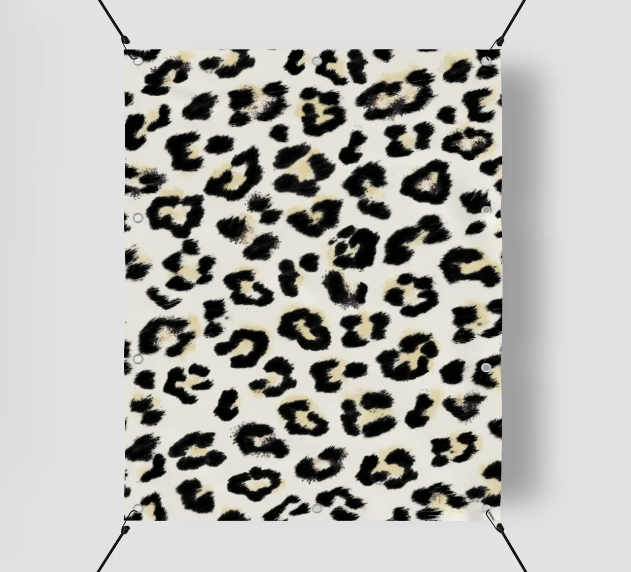 Feline Animal Print telo in pvc da anisillustration