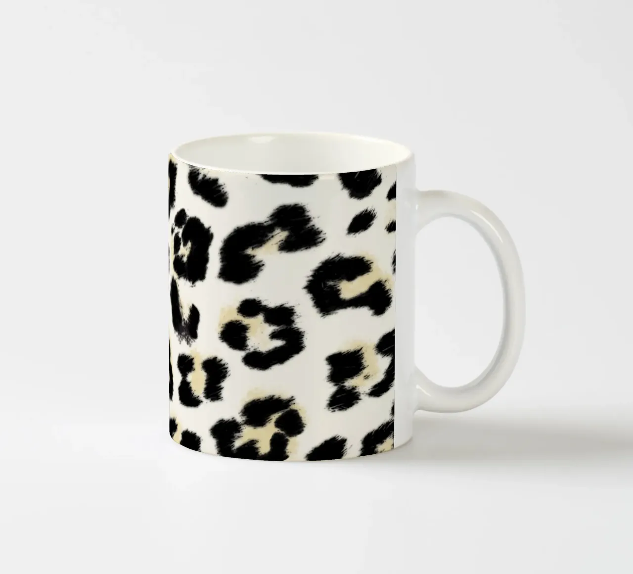 Feline Animal Print tazza in ceramica da anisillustration
